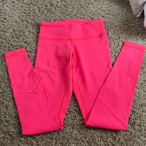 Coral Lululemon Leggings